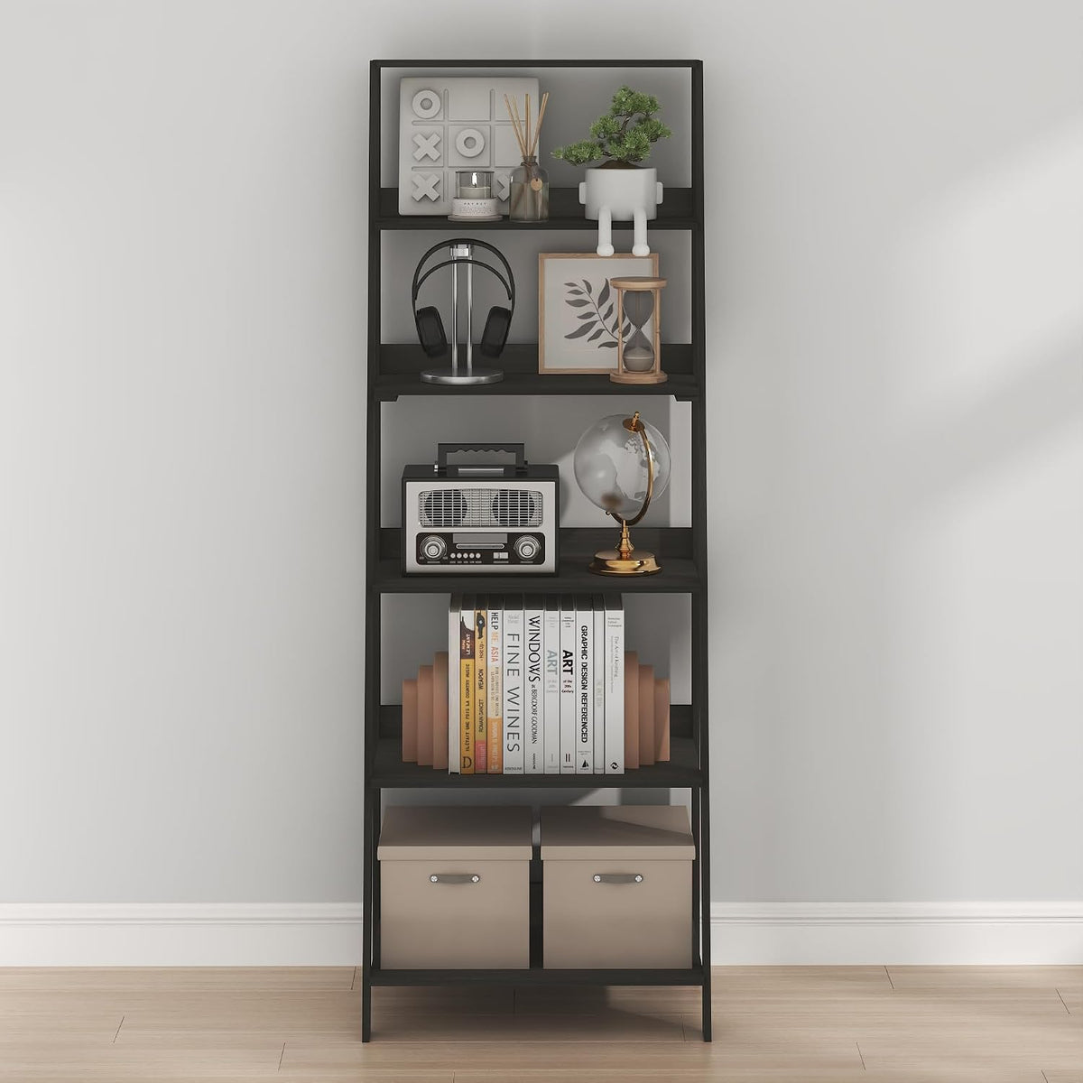 6-Tier Ladder Shelf