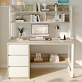 Oak Hutch Shelf Drawer Writing Computer Desk