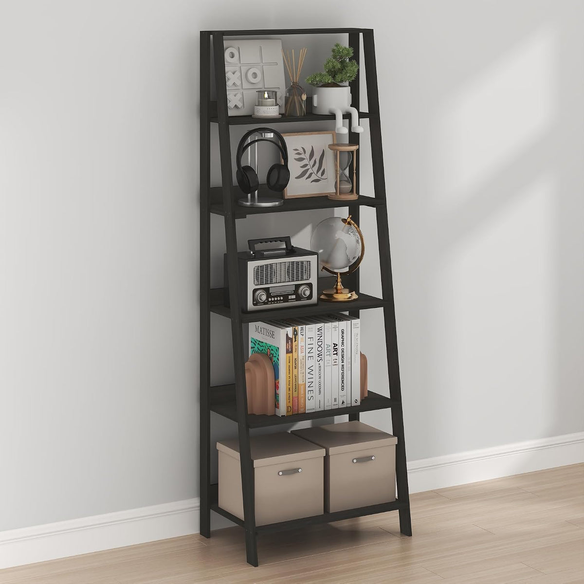 6-Tier Ladder Shelf