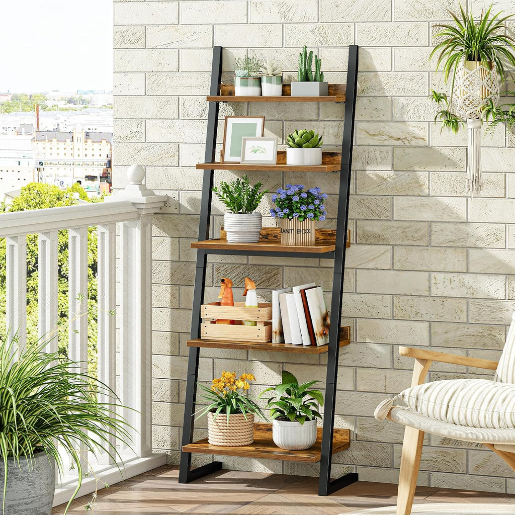 5-Tier Corner Ladder Shelf