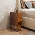 2-Drawer Narrow Nightstand
